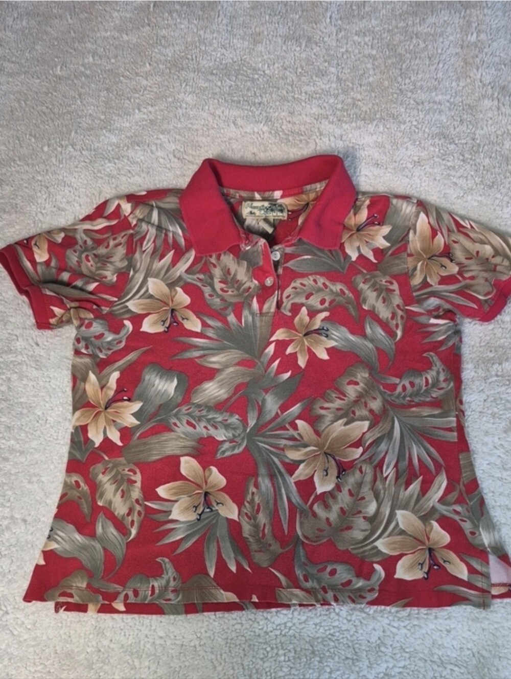 Havana Jack's Cafe Hawaiian Polo